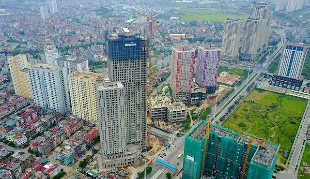 Phân khúc trung cấp đã và đang dẫn dắt thị trường bất động sản Hà Nội (Nguồn: Internet)