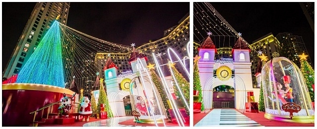 Cung điện vũ hội tại Royal City là bữa tiệc âm nhạc, ánh sáng lộng lẫy