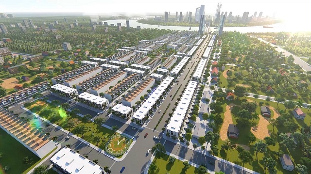 Bách Đạt Riverside được quy hoạch bài bản gồm 51 biệt thự, 707 nhà liền kề