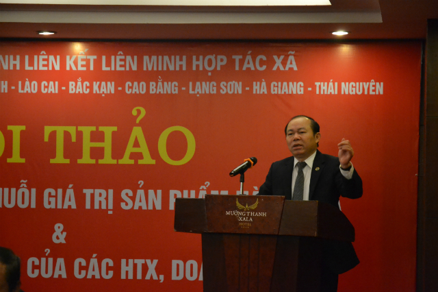 Chủ tịch Liên minh HTX Việt Nam Nguyễn Ngọc Bảo