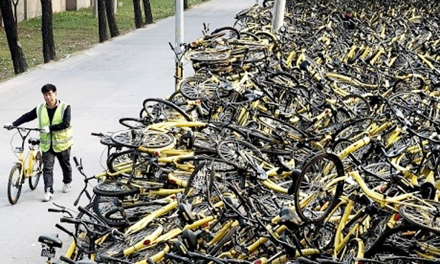 Ofo đang trên bờ vực phá sản