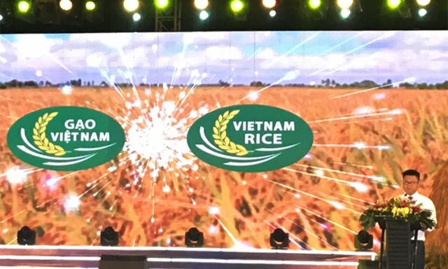 Khai mạc lễ hội Festival lúa gạo lần thứ III và công bố logo thương hiệu Gạo Việt Nam