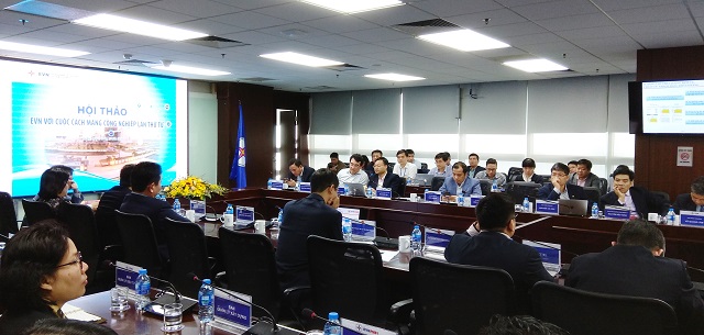 EVN ý thức được tầm quan trọng của cuộc cách mạng công nghệ 4.0 ứng dụng vào ngành điện sẽ mang lại hiệu quả vô cùng lớn