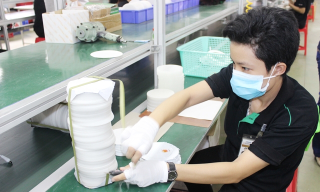 Khối nội đang cải thiện tốc độ tăng trưởng XK so với khu vực FDI