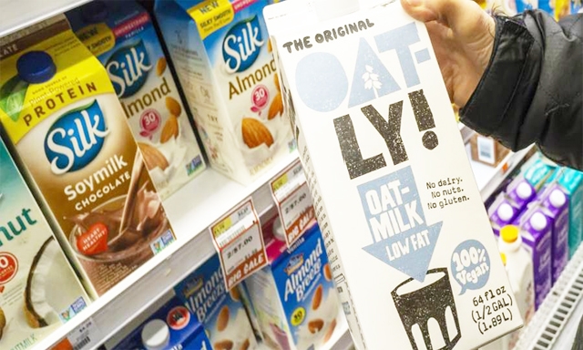 Sữa có nguồn gốc thực vật ngày càng phổ biến
