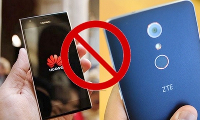 Các công ty Mỹ có thể sẽ bị cấm sử dụng thiết bị của Huawei và ZTE
