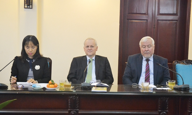 Ông Urich Werner - Giám đốc quỹ GESTE thuộc Liên đoàn HTX Cộng hòa Liên bang Đức (DGRV)