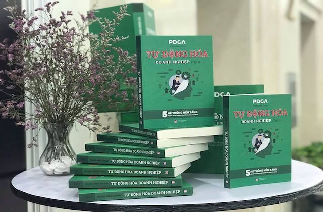 Ngày 15/1, cuốn sách Tự động hóa doanh nghiệp chính thức ra mắt tới các doanh nhân Việt Nam
