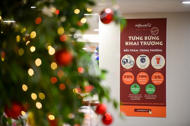 Từ nay đến 10/2/2019, khách hàng mua sắm ở siêu thị Fujimart có nhiều cơ hội trúng thưởng những phần quà hấp dẫn