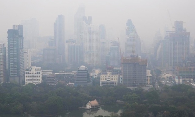 Ô nhiễm không khí tại Bangkok chạm ngưỡng nguy hiểm