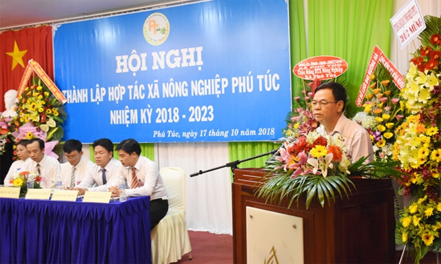Đại hội thành lập HTX Phú Túc