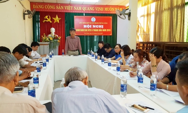 Liên minh HTX thành phố tổ chức hội nghị giao ban 6 tháng với các HTX