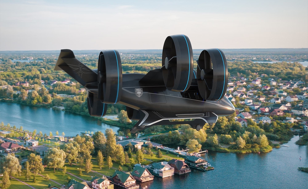 Taxi bay Nexus của Bell Nhà sản xuất máy bay trực thăng Bell đã gây ấn tượng bằng cách tiết lộ cấu hình và thiết kế hoàn chỉnh của chiếc taxi bay Nexus. Phương tiện này khá cồng kềnh và có sáu cánh quạt lái. Nexus được trang bị hệ thống động cơ hybrid (do Safran cung cấp) cho phép nó cất cánh và hạ cánh thẳng đứng. Bell hy vọng sẽ khai thác thương mại vào giữa năm 2020.