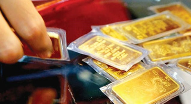 Giá vàng SJC tăng lại (Ảnh Internet)