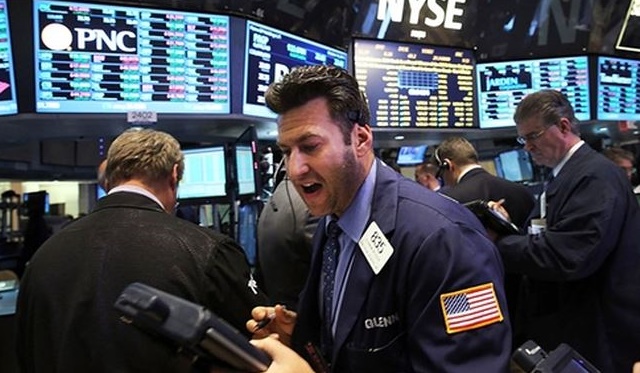 Chỉ số S&P 500 ngày 24/1 tăng, còn Dow Jones giảm (Ảnh: Internet)