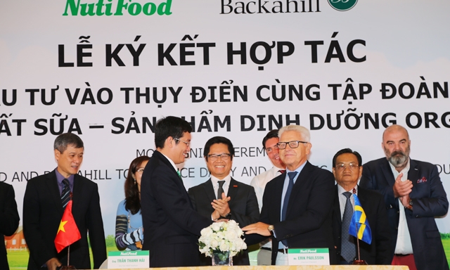 Công ty NutiFood và Tập đoàn Backahill ký kết hợp tác đầu tư vào Thụy Điển