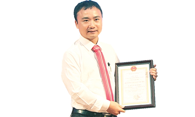 Ông Nguyễn Trung Diện, Giám đốc Hợp tác xã Lúa Vàng