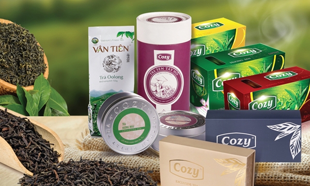 Các sản phẩm trà Cozy