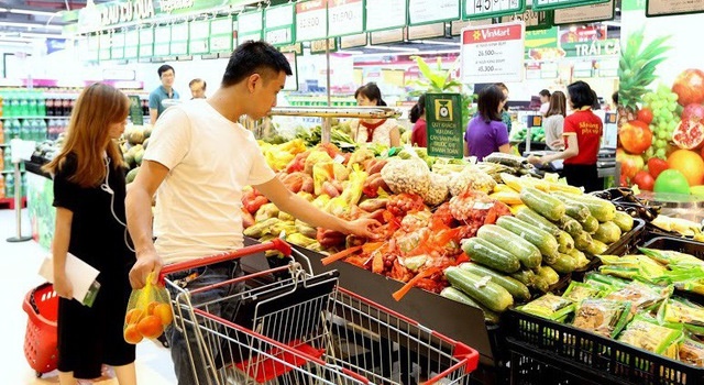 Giá rau và quả tươi tăng mạnh đẩy giá tiêu dùng CPI tháng 1 tăng 0,10% (Ảnh Internet)