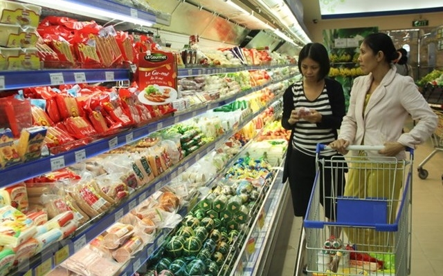 Sau Tết, giá một số loại hàng hóa, đặc biệt là thực phẩm chỉ tăng nhẹ (Ảnh: Internet)