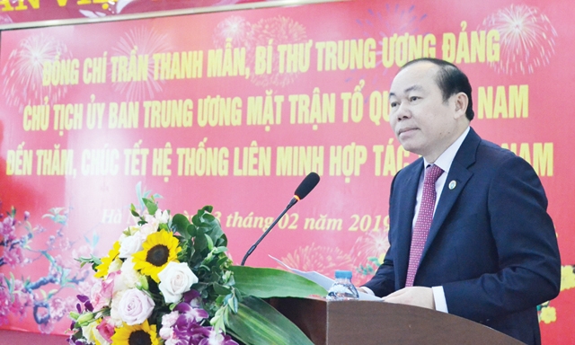 Chủ tịch Liên minh HTX Việt Nam Nguyễn Ngọc Bảo
