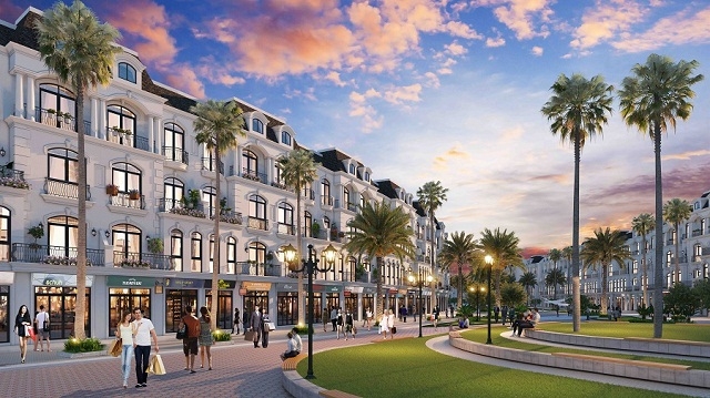 Điểm nhấn nổi bật của Grand World là các tuyến phố mua sắm đi bộ sầm uất chạy dọc dự án hứa hẹn thu hút đông đảo du khách tới đảo Ngọc