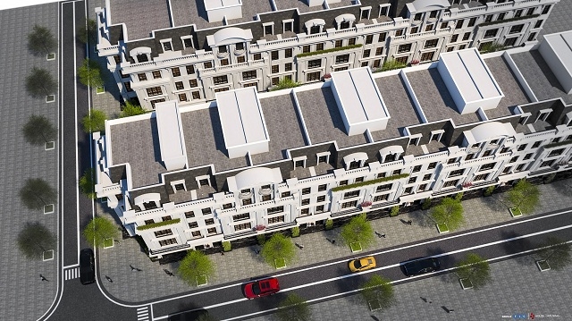 Toàn cảnh dự án từ trên cao