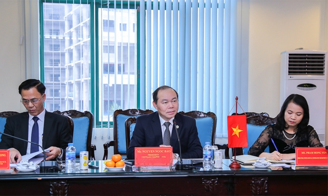 Chủ tịch Nguyễn Ngọc Bảo đánh giá cao sự hợp tác của Tập đoàn tài chính Nonghyup