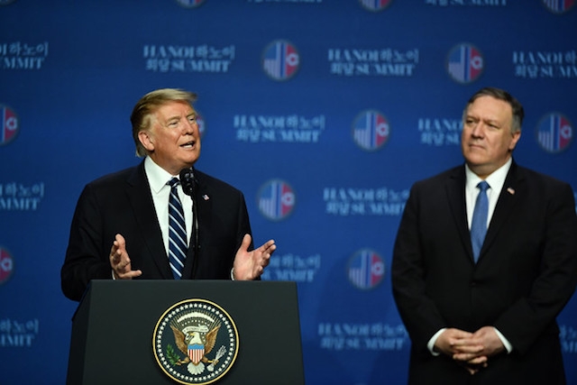 Ông Trump đã tiết lộ lý do không đạt được thoả thuận chung (Ảnh: Internet)