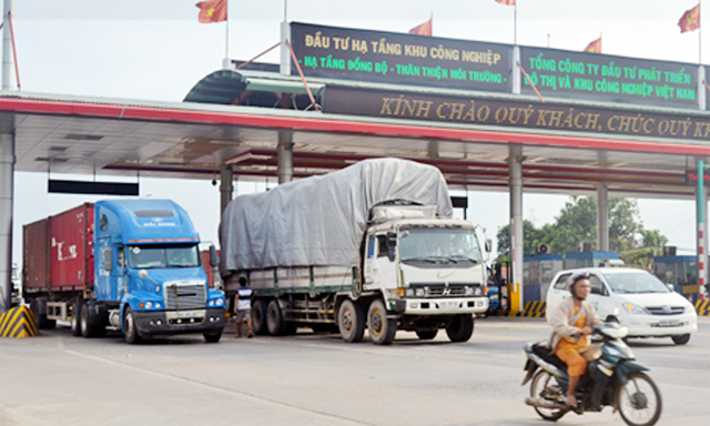 HTX hiện có 130 đầu xe, chuyên dịch vụ vận tải hàng hóa