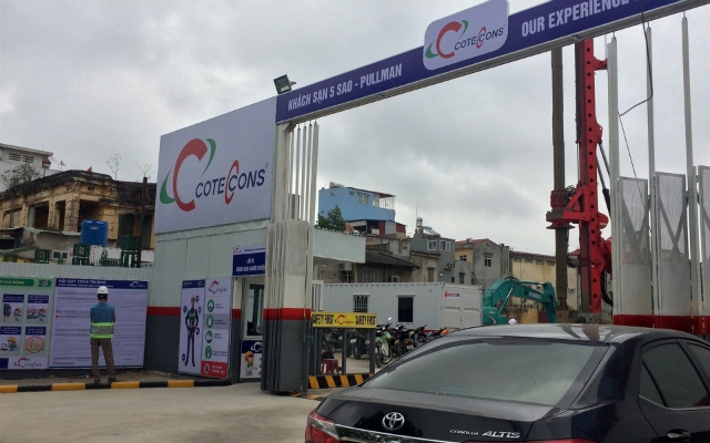 Công trình khách sạn 5 sao quốc tế đang gấp rút thi công