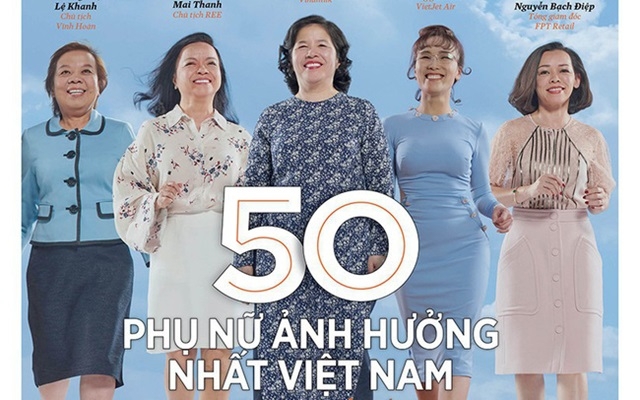 Forbes công bố danh sách 50 Phụ nữ Ảnh hưởng nhất Việt Nam (Ảnh Internet)