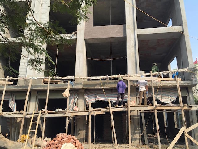 Khu nhà ở Man Bồi xây trên đất nông nghiệp được cấp sổ đỏ (Ảnh Internet)