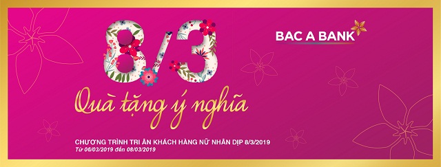 Sản phẩm tiết kiệm Người xây tổ ấm của BAC A BANK có nhiều ưu đãi và cộng thêm tỉ lệ lãi suất khuyến khích vô cùng hấp dẫn với chị em phụ nữ