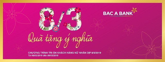 Sản phẩm tiết kiệm Người xây tổ ấm của BAC A BANK có nhiều ưu đãi và cộng thêm tỉ lệ lãi suất khuyến khích vô cùng hấp dẫn với chị em phụ nữ