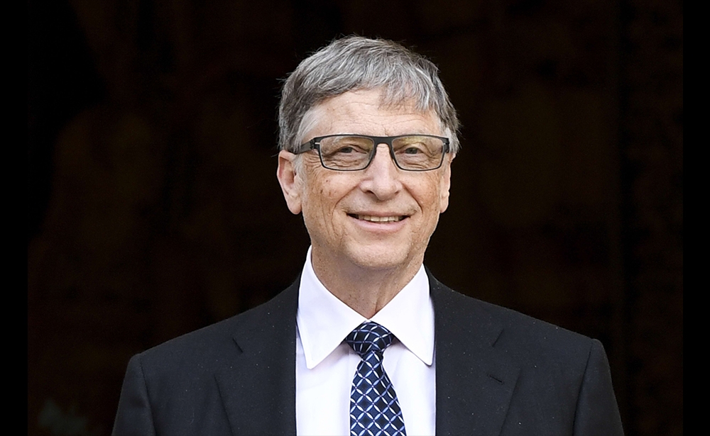 2. Bill Gates, 63 tuổi Nhà từ thiện Bill Gates giữ vị trí thứ hai với khối tài sản ước tính khoảng 96,5 tỷ đô la, so với 90 tỷ vào năm ngoái.