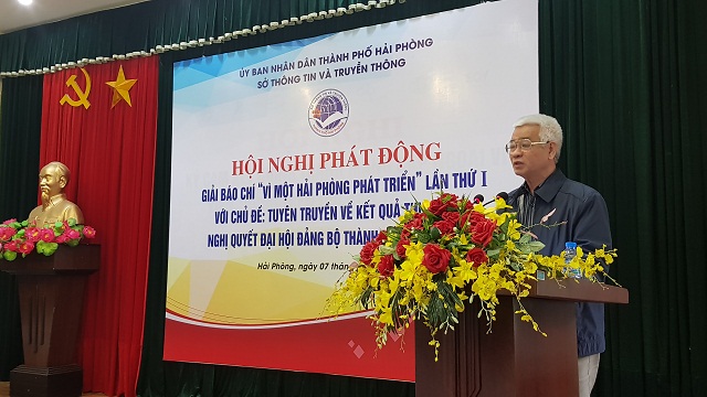 Thường trực Hội Nhà báo Hải Phòng, ông Hoàng Thiềng cho rằng cuộc thi là sân chơi cho những người viết báo và tạo dư luận xã hội hướng về thực hiện Nghị quyết Đại hội Đảng