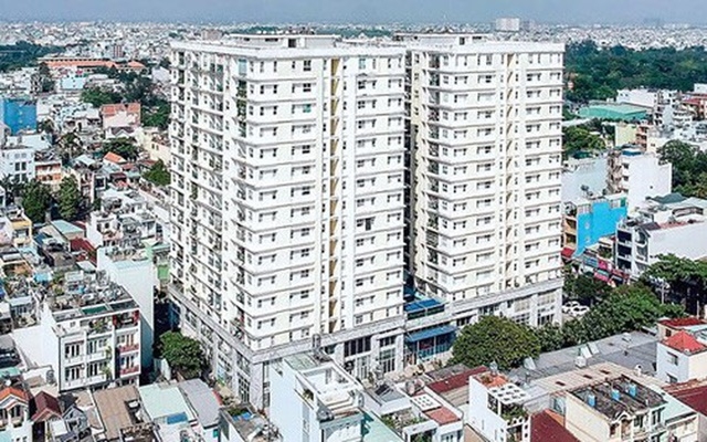 Ngân hàng siết nợ chung cư Khang Gia Tân Hương (Ảnh Internet)