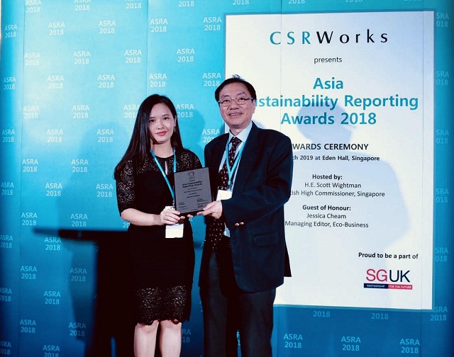 Bảo Việt đạt giải Báo cáo phát triển bền vững minh bạch nhất châu Á