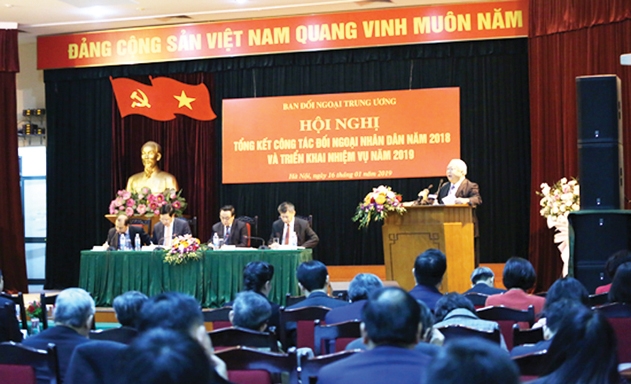 Hội nghị Tổng kết triển khai công tác đối ngoại trong năm 2018 và phương hướng năm 2019