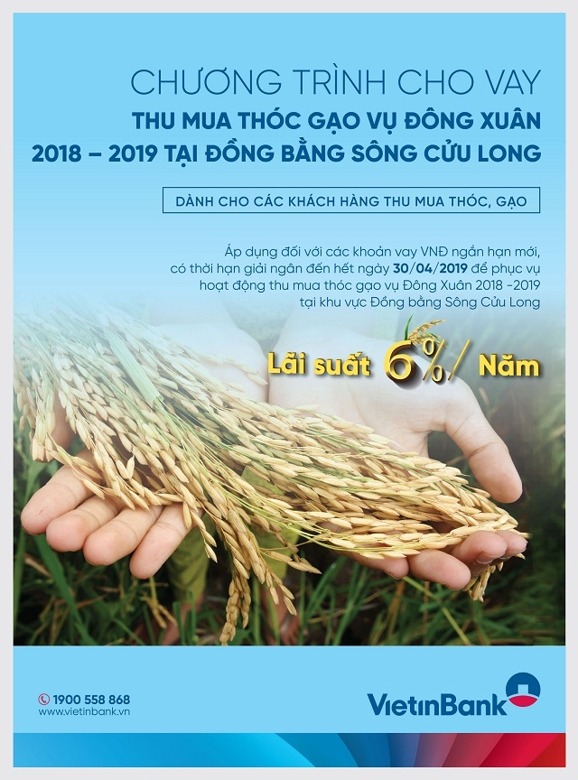 VietinBank luôn duy trì lãi suất ưu đãi và thời hạn cho vay phù hợp