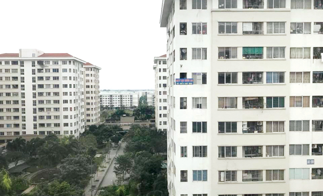 Nhà ở xã hội tại khu đô thị Đặng Xá, Gia Lâm, Hà Nội do Tổng công ty Viglacera xây dựng