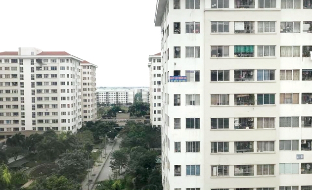 Nhà ở xã hội tại khu đô thị Đặng Xá, Gia Lâm, Hà Nội do Tổng công ty Viglacera xây dựng