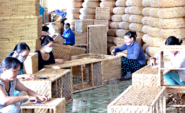 Sản phẩm thân thiện với môi trường mà HTX làm ra đang là xu hướng được ưa chuộng