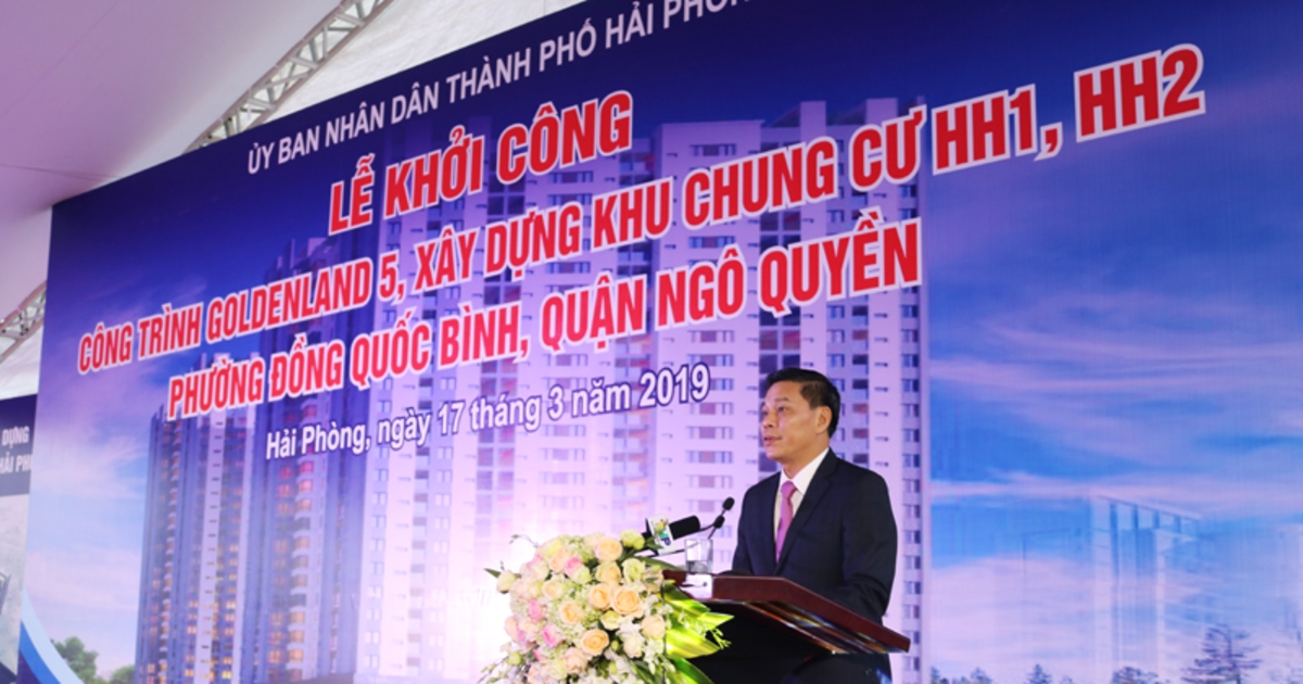 Hải Phòng: 1.200 tỷ đồng xây dựng chung cư HH1, HH2 phường Đổng Quốc ...