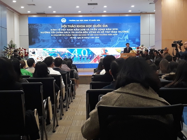 Toàn cảnh Hội thảo quốc gia về Kinh tế Việt Nam năm 2018 và Triển vọng năm 2019