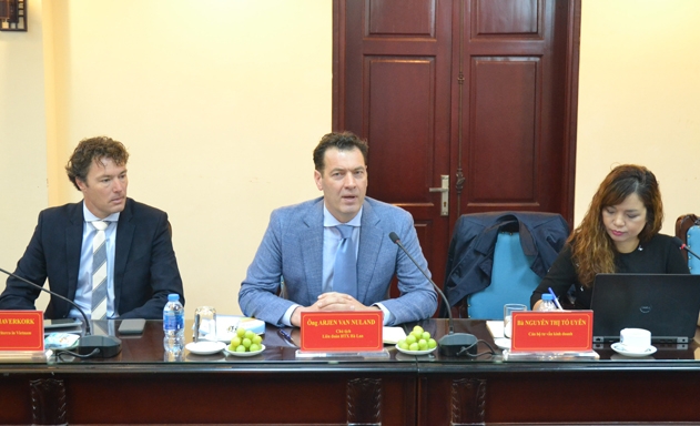 Ông Arjen Van Nuland - Giám đốc Liên hiệp các HTX Hà Lan