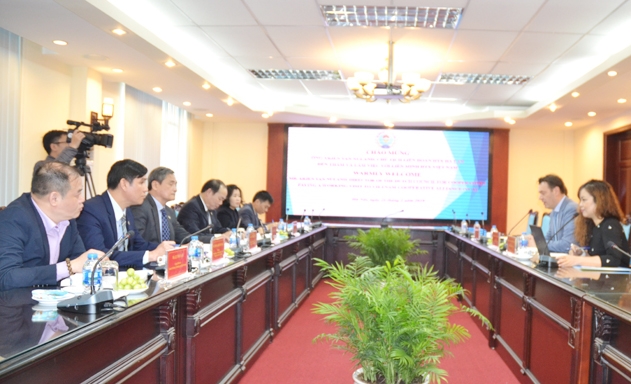 Toàn cảnh buổi làm việc