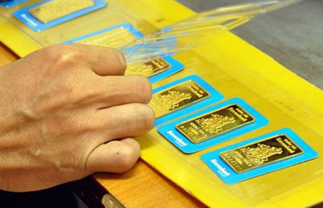 Giá vàng trong nước bất ngờ lao dốc (Ảnh Internet)