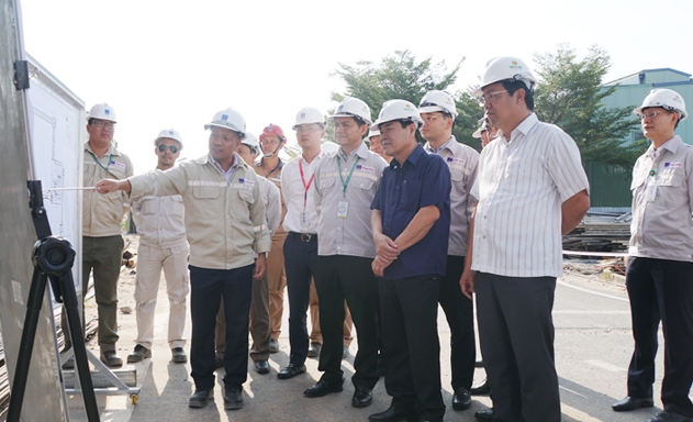 Lãnh đạo tỉnh Cà Mau làm việc tại Đạm Cà Mau và công trình MPK Cà Mau